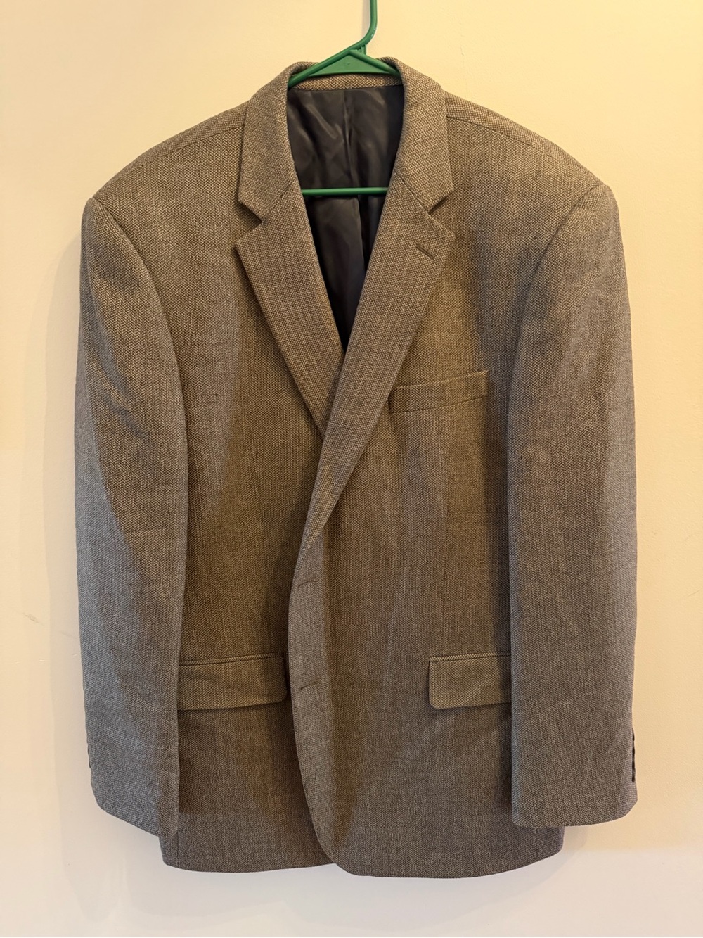 Nautica Classic Men's Herringbone Sport Coat - Gray 46 regular excellent quality